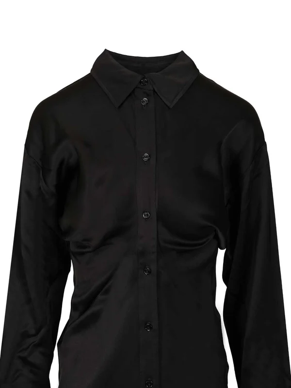 Toteme Black Midi Dress - Image 4