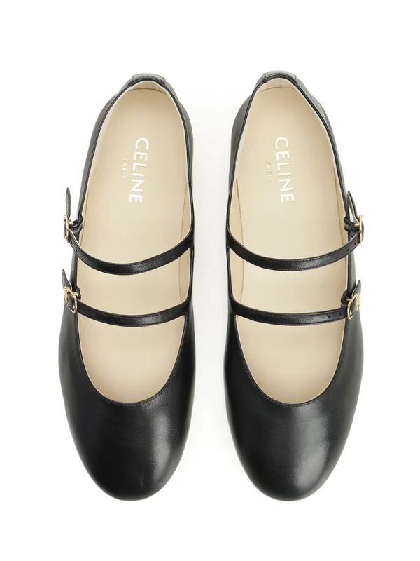 Celine Black Flat Shoes - Image 5