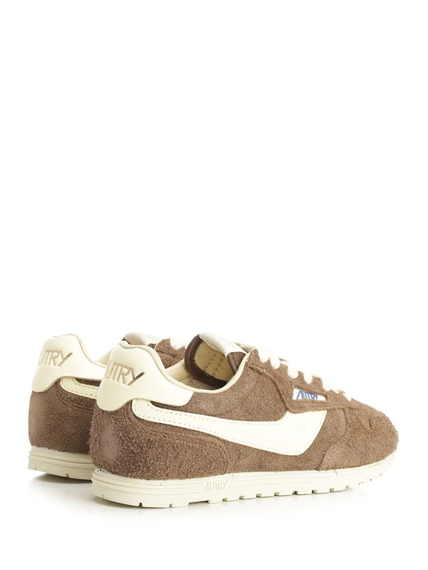 Autry Brown Low Top Sneakers - Image 3