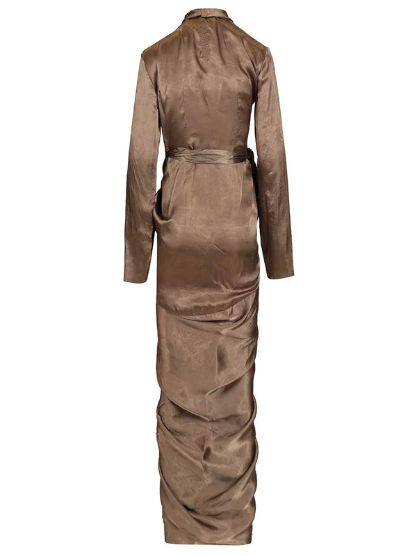 Rick Owens Brown Long Dress - Image 2