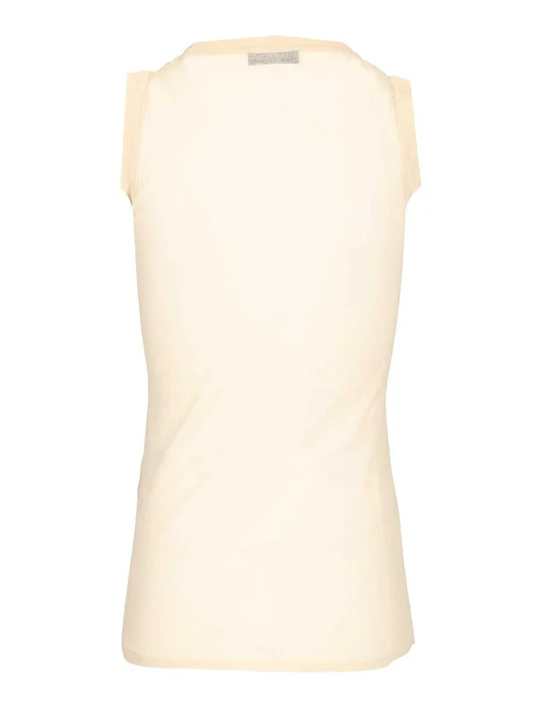 Durazzi Milano Ivory Sleeveless - Image 2