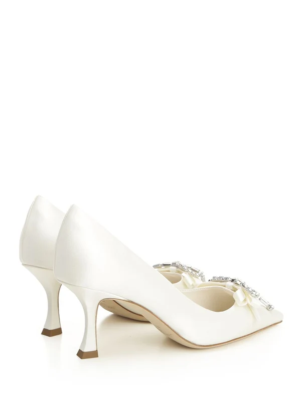 Jimmy Choo Ivory Pumps Heels - Image 3