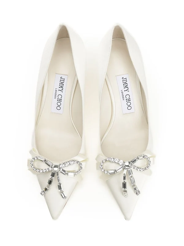Jimmy Choo Ivory Pumps Heels - Image 5