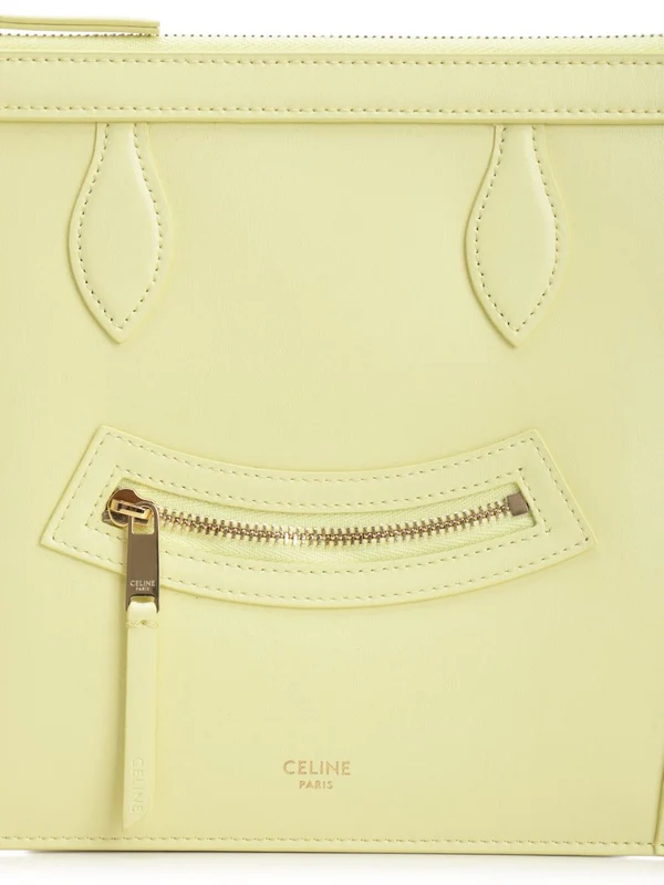 Celine Yellow Clutch Bags - Image 5