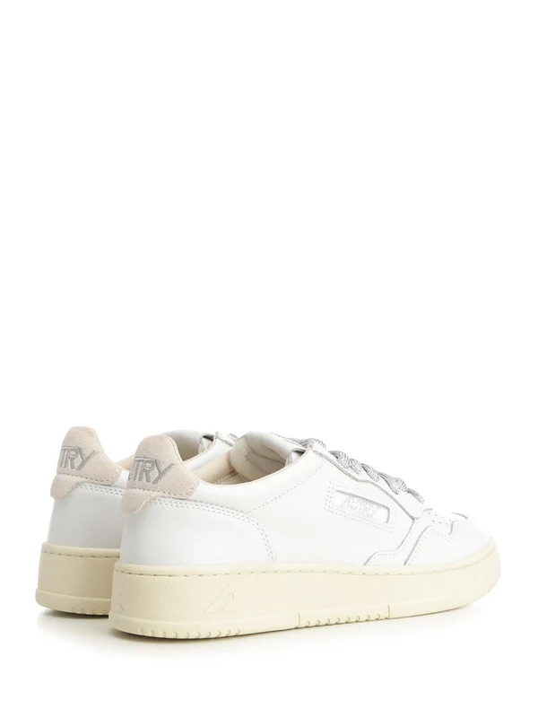 Autry White Low Top Sneakers - Image 3