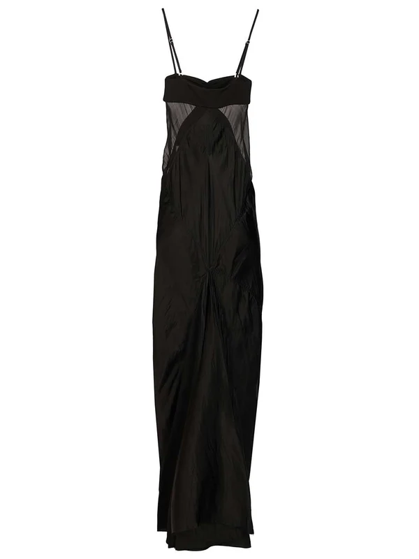 Rick Owens Black Long Dress - Image 2