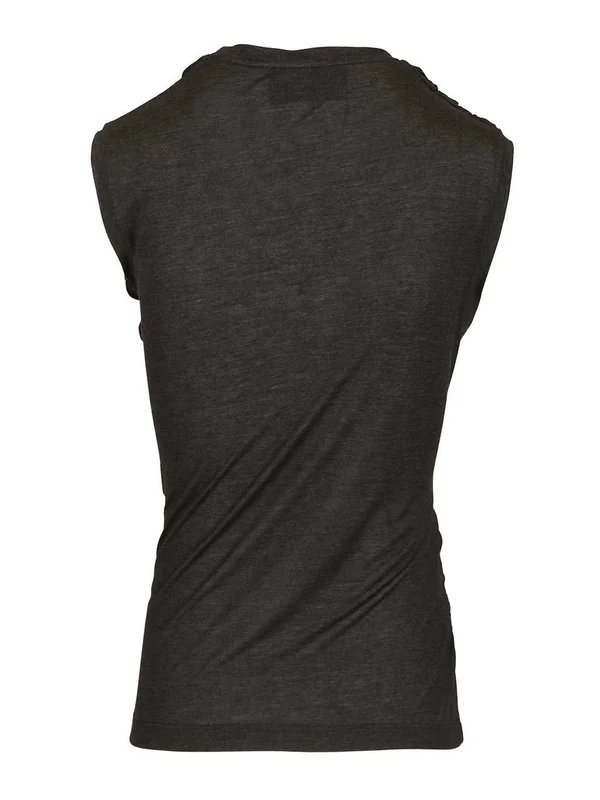 Durazzi Milano Black Sleeveless - Image 2