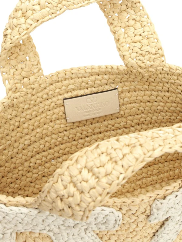 Valentino Beige Tote Bags - Image 4