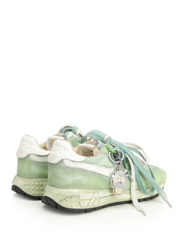 Autry Green Low Top Sneakers - Image 3
