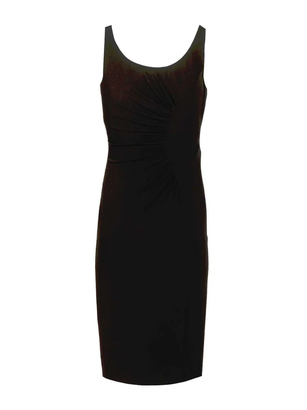 Versace Black Midi Dress - Image 2