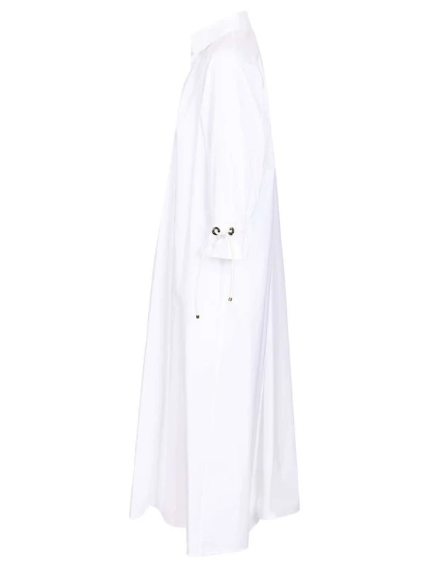 Max Mara White Midi Dress - Image 3