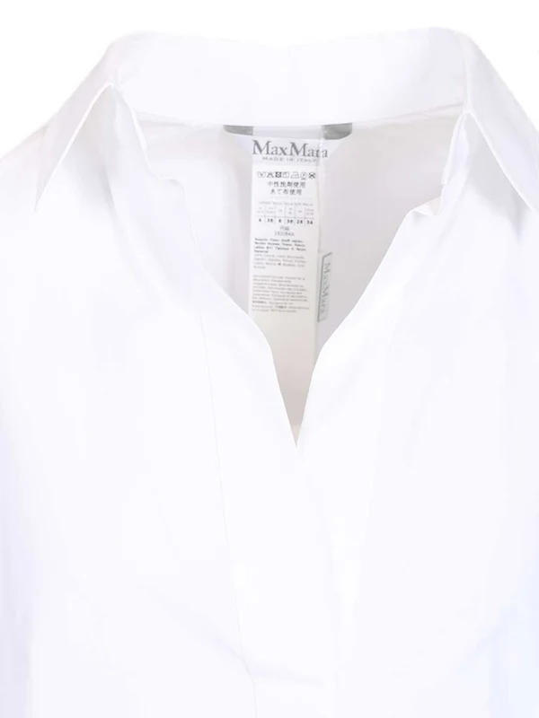 Max Mara White Midi Dress - Image 4