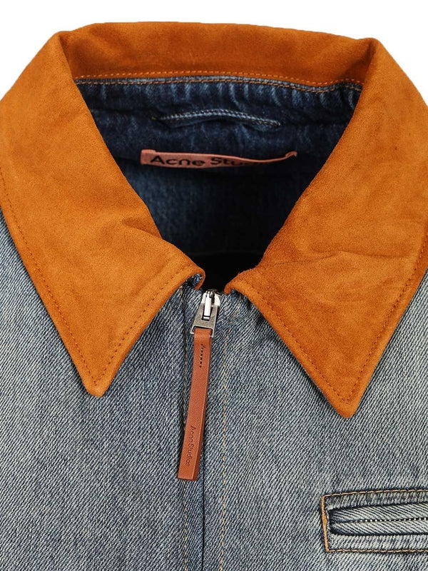 Denim Bomber Jacket - Image 5