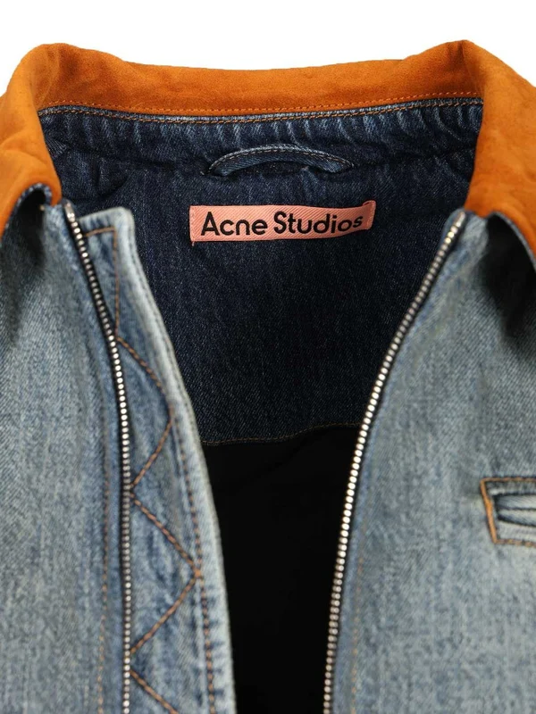 Denim Bomber Jacket - Image 6