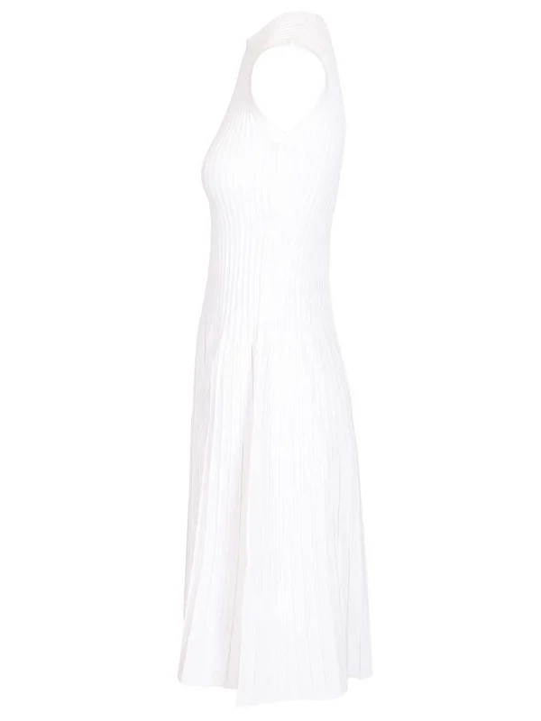 Max Mara White Midi Dress - Image 3