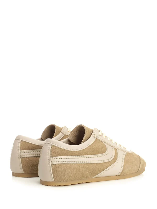 Dries Van Noten Beige Low Top Sneakers - Image 3