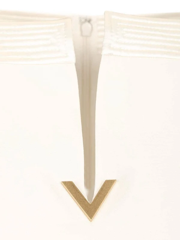 Valentino White Mini Dress - Image 4