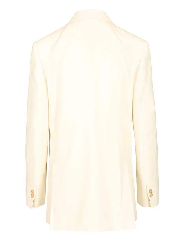 Mm6 Maison Margiela Ivory Tailored Jackets - Image 2