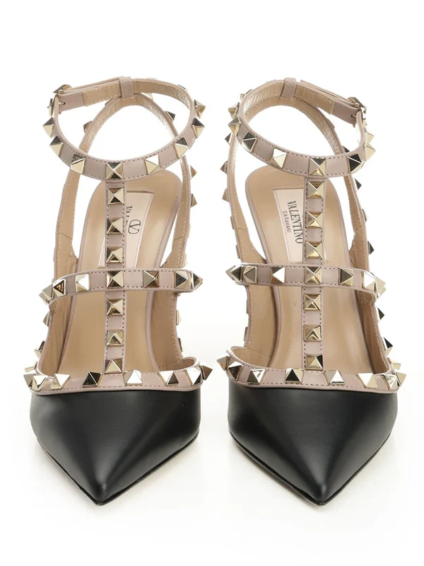 Valentino Black Sandal Heels - Image 5