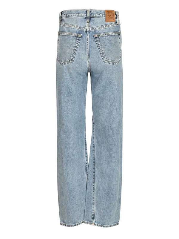 Toteme Blue Denim Pants - Image 2