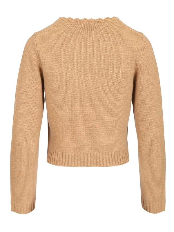 Chloe Beige Knitted - Image 2