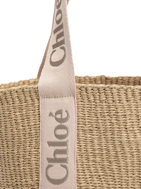 Chloe Beige Tote Bags - Image 5
