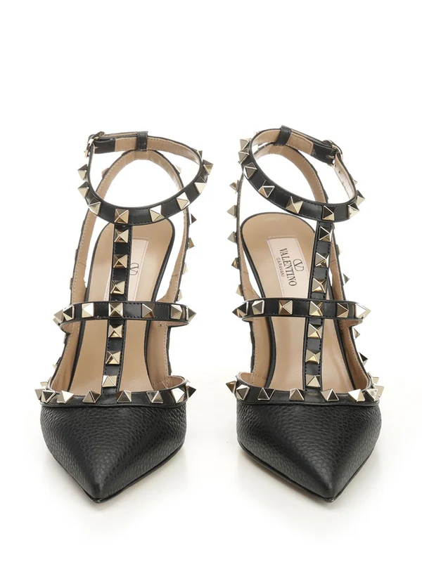 Valentino Black Sandal Heels - Image 5