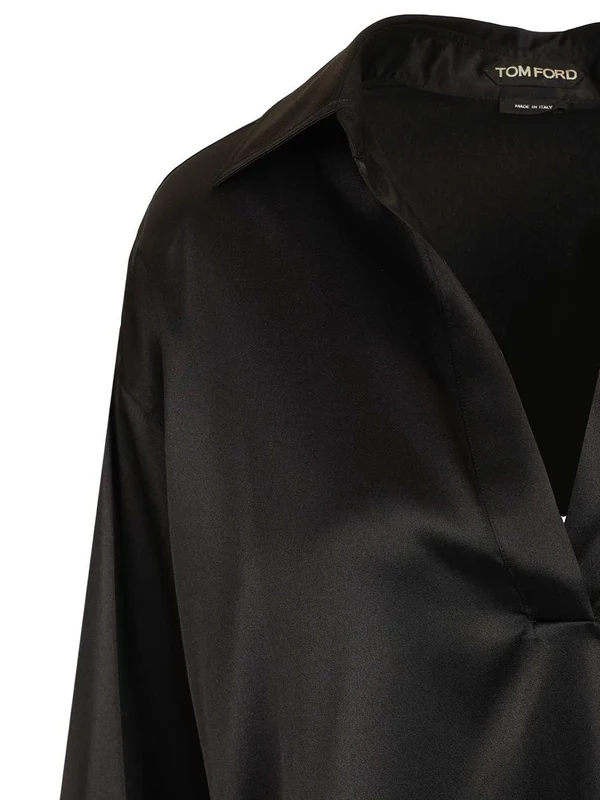 Tom Ford Black Polo Shirts - Image 4