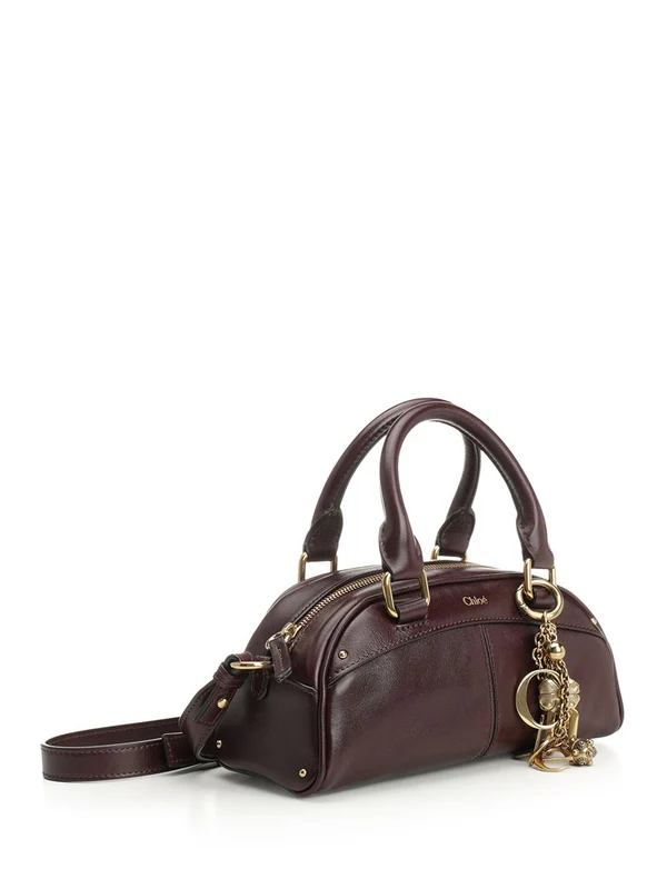 Chloe Burgundy Tote Bags - Image 2