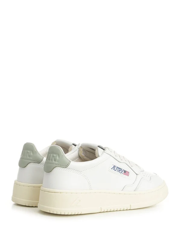 Autry White Low Top Sneakers - Image 3