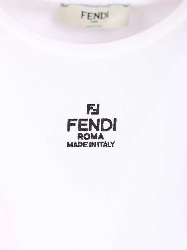 Fendi White Half Sleeve - Image 3