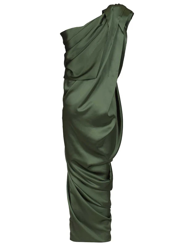 Vivienne Westwood Green Midi Dress - Image 2