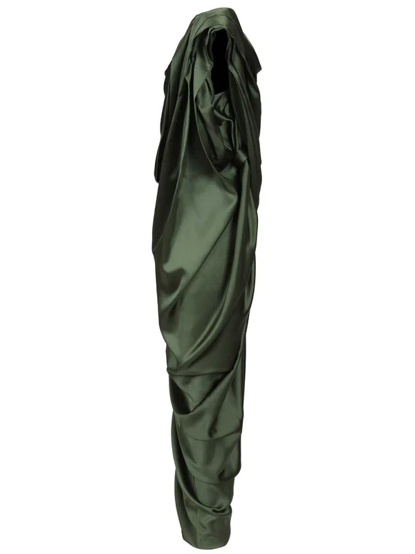 Vivienne Westwood Green Midi Dress - Image 3