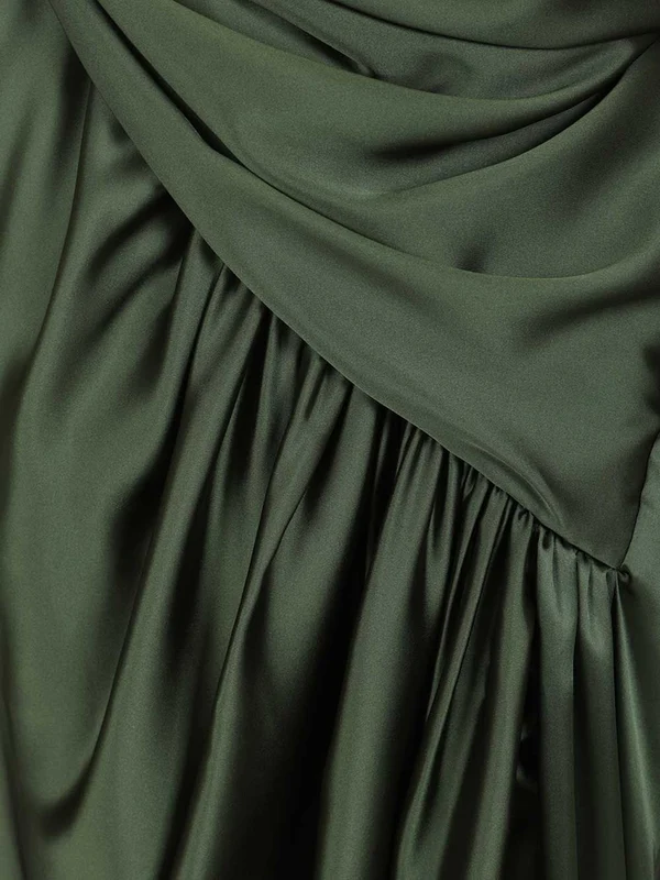 Vivienne Westwood Green Midi Dress - Image 4