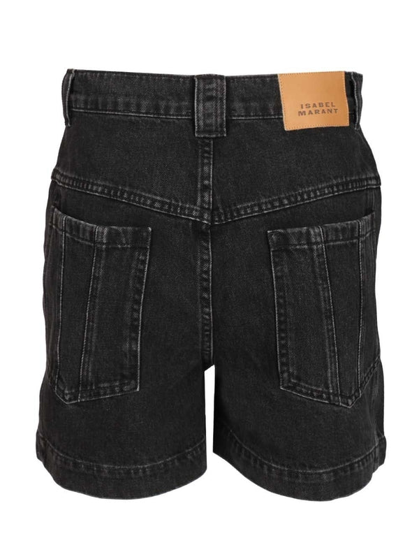 Isabel Marant Etoile Black Shorts - Image 2