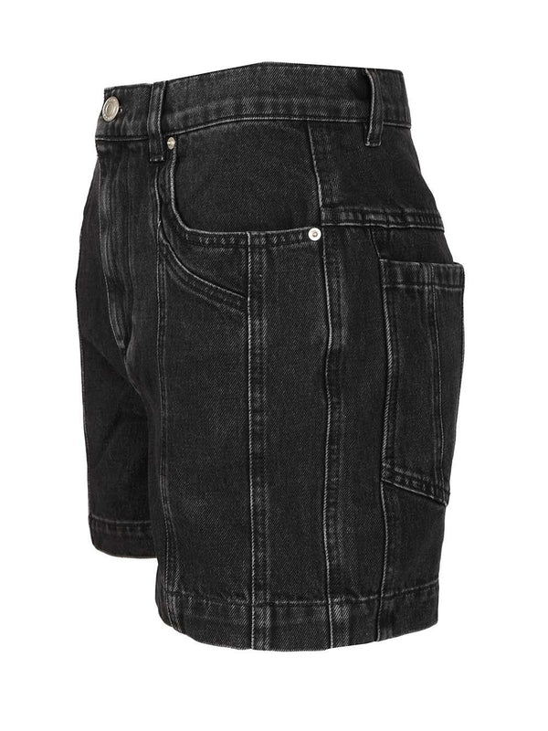 Isabel Marant Etoile Black Shorts - Image 3