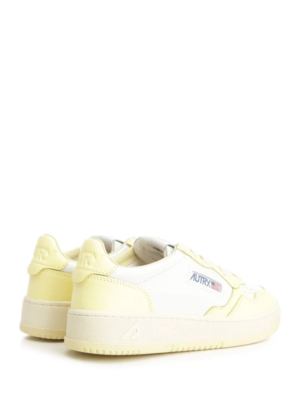 Autry White Low Top Sneakers - Image 3