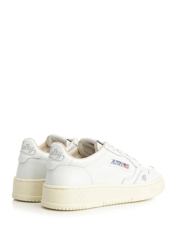 Autry White Low Top Sneakers - Image 3