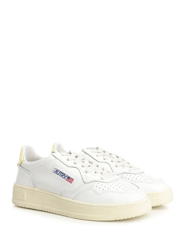 Autry White Low Top Sneakers - Image 2