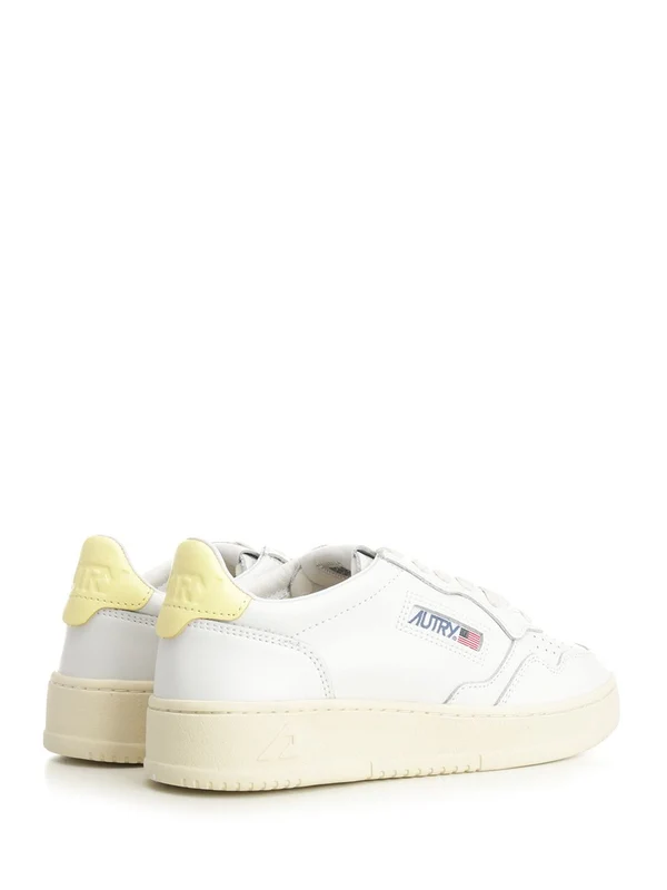 Autry White Low Top Sneakers - Image 3