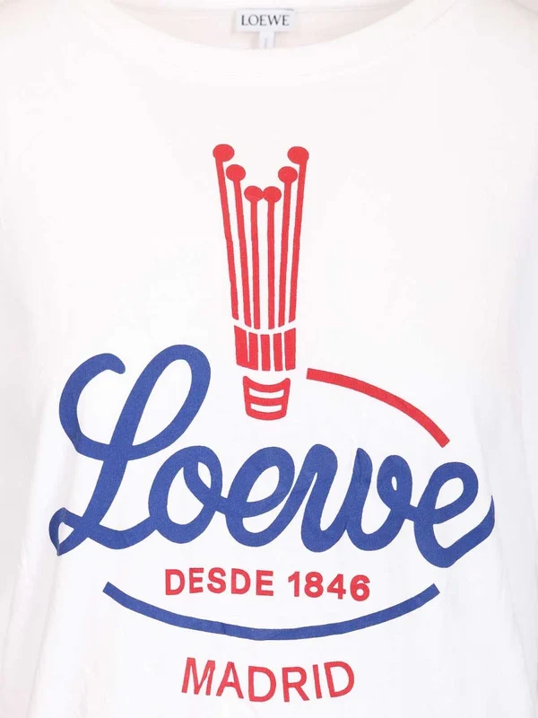 Loewe White Half Sleeve - Image 3