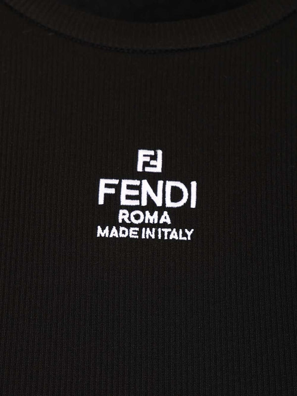 Fendi Black Half Sleeve - Image 3
