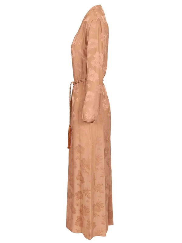 Forte_Forte Beige Midi Dress - Image 3