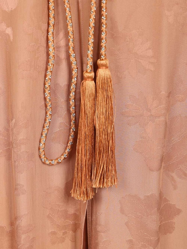 Forte_Forte Beige Midi Dress - Image 4