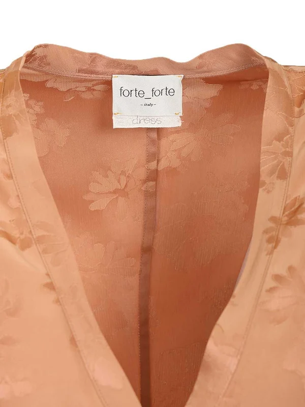 Forte_Forte Beige Midi Dress - Image 5
