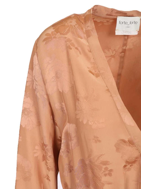 Forte_Forte Beige Midi Dress - Image 6