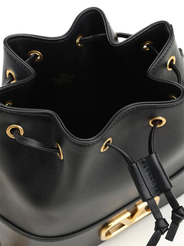 Valentino Black Bucket Bags - Image 4