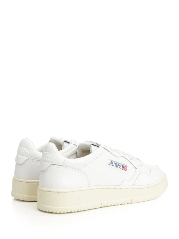 Autry White Low Top Sneakers - Image 3