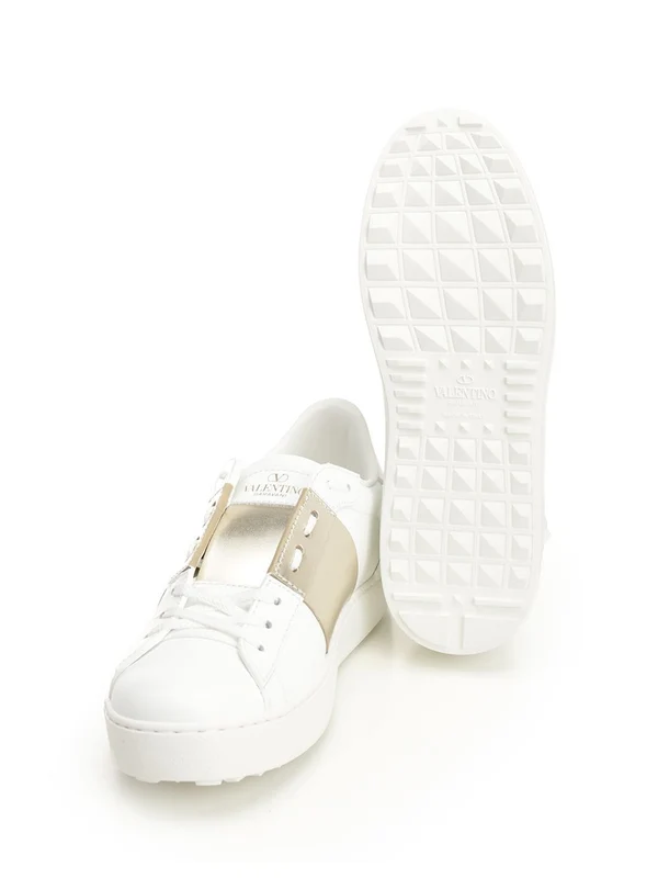Valentino White Low Top Sneakers - Image 5