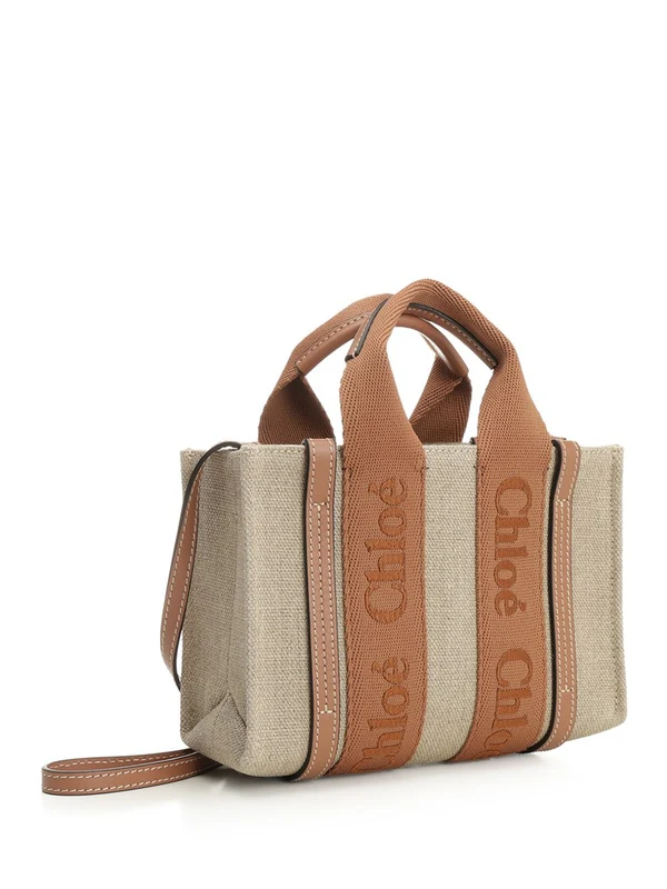 Chloe Beige Tote Bags - Image 2